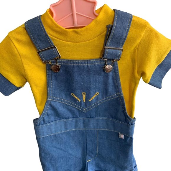 Vintage Billy The Kid Suspender Set Outfit - Picture 2 of 11